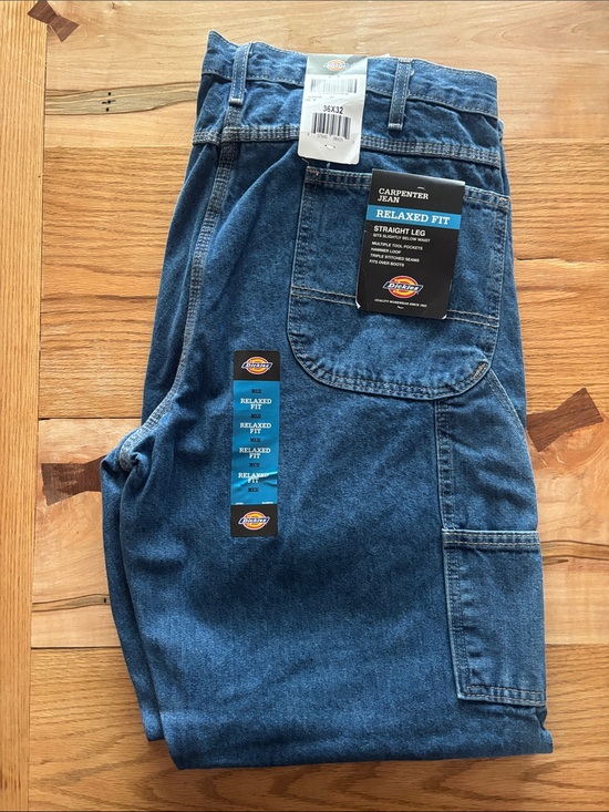 Dickies Other - Dickies Men's Relaxed Fit Carpenter Jeans - Light Blue Denim